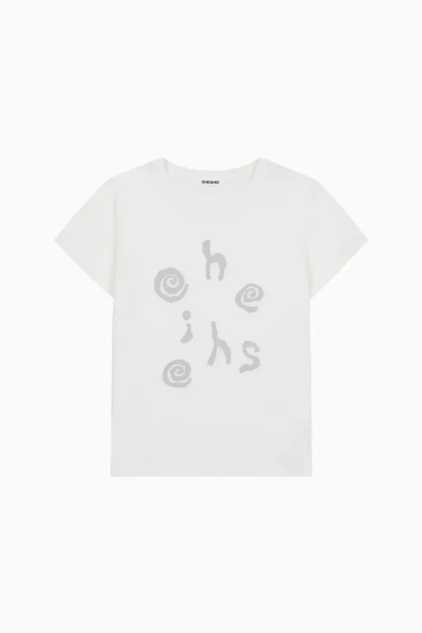 LOGO SLIM T-SHIRT, WHITE