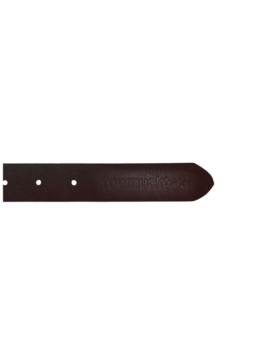 투머치택스 LEATHER BELT (RED) 상품 이미지 3