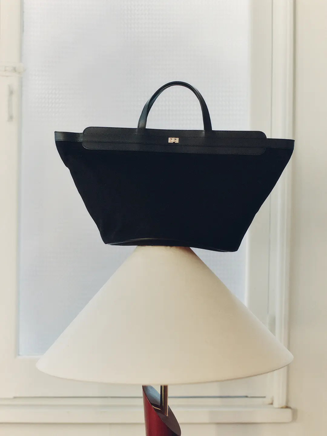 리볼드 Hard Canvas Tote Bag_(Black) 상품 이미지 3