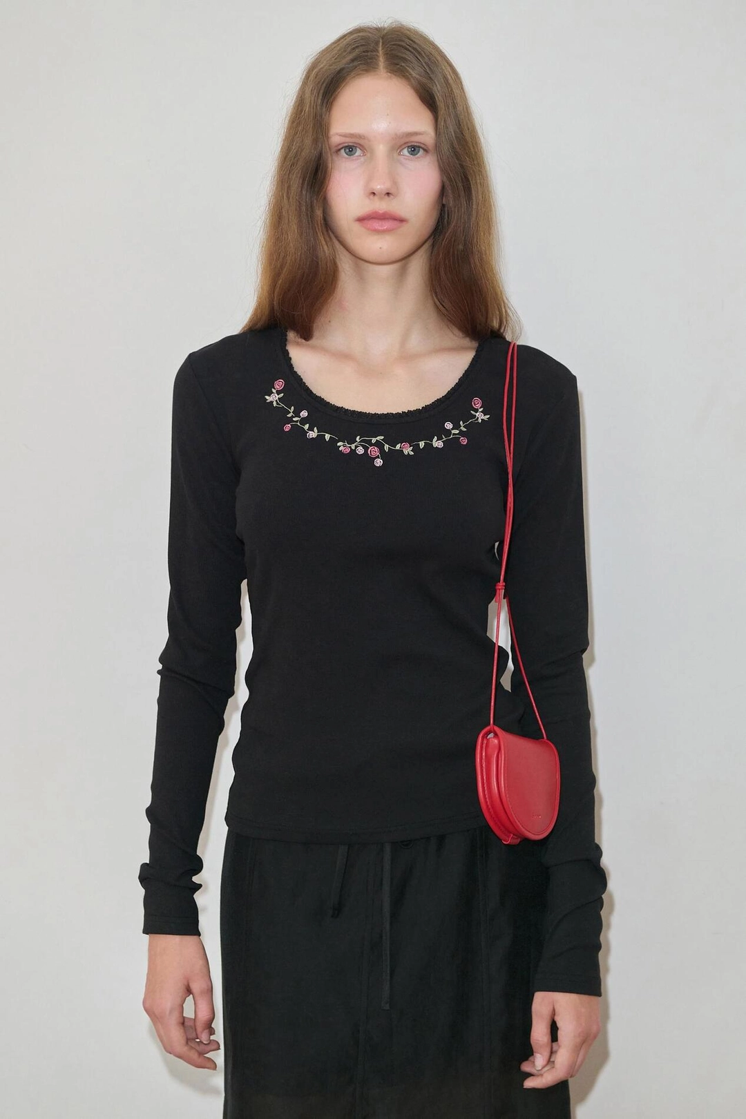 시눈 Round Coin Bag (Red) 상품 이미지 2
