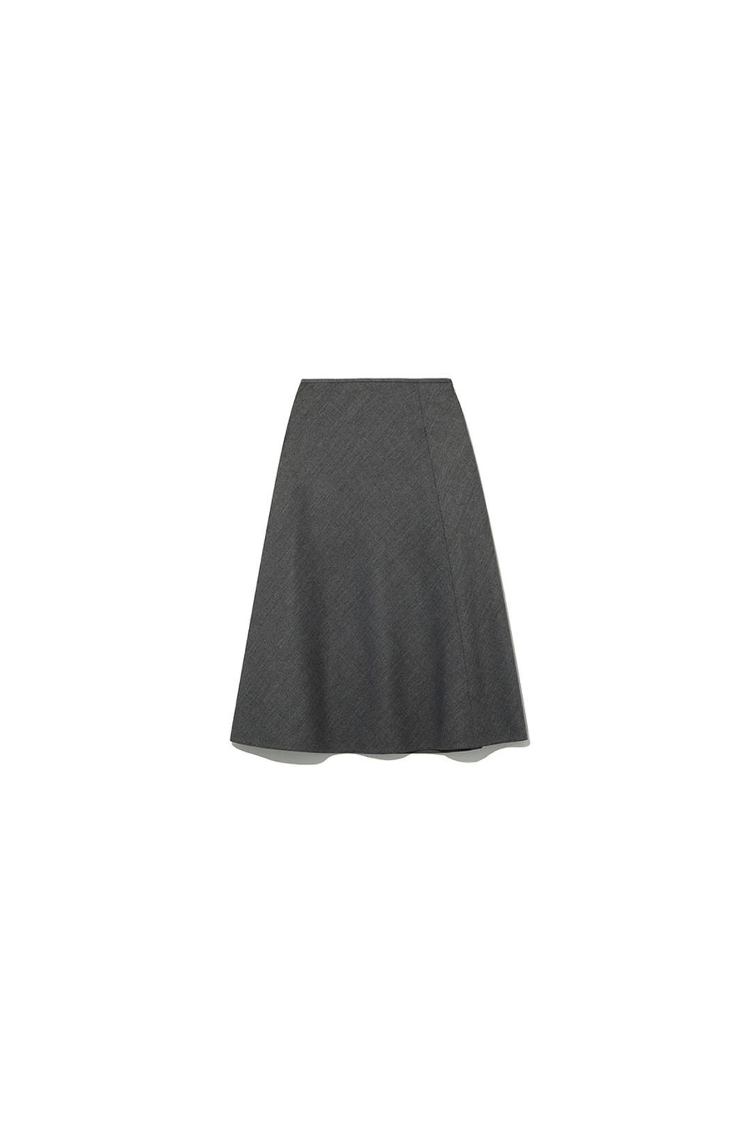 르917 FLUID ASYMMETRIC WOOL SKIRT [GREY] - LE17SEPTEMBRE 상품 이미지 1