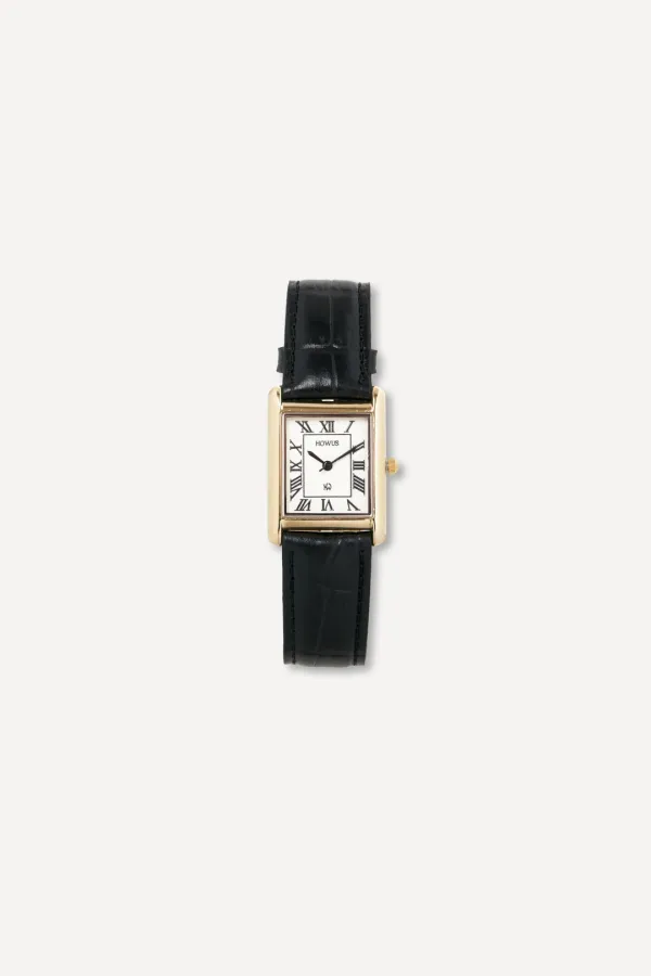 Wide Classic Square Watch