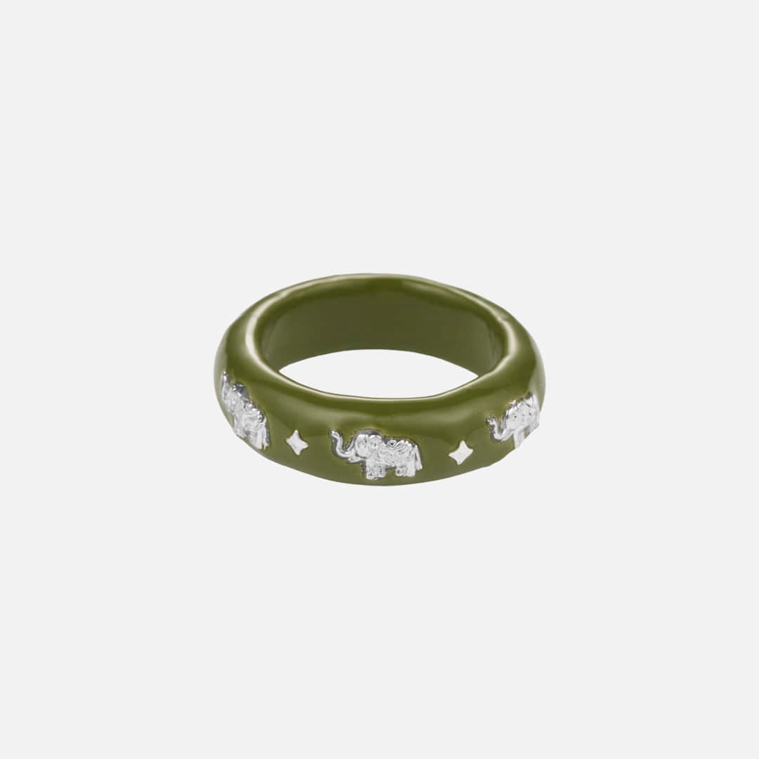 엔프프 ganesha ring-khaki 상품 이미지 1