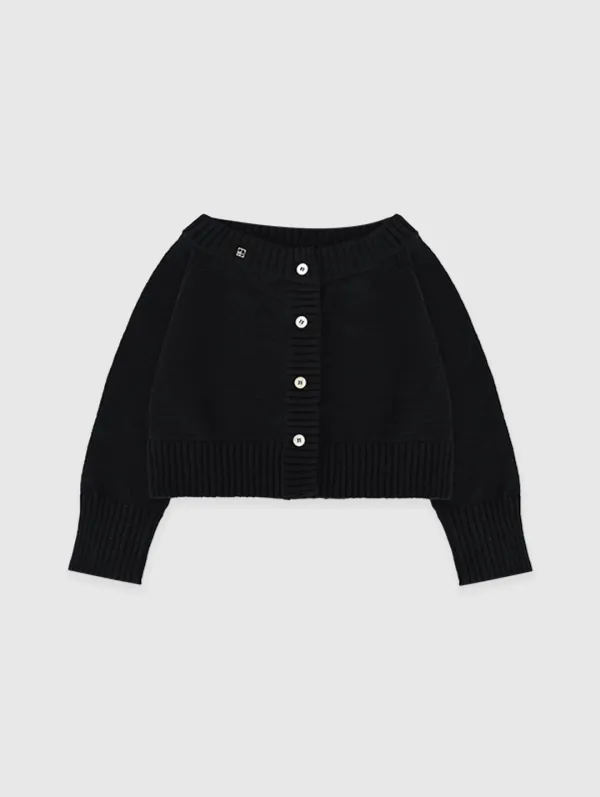 Open Line Cardigan (Black)