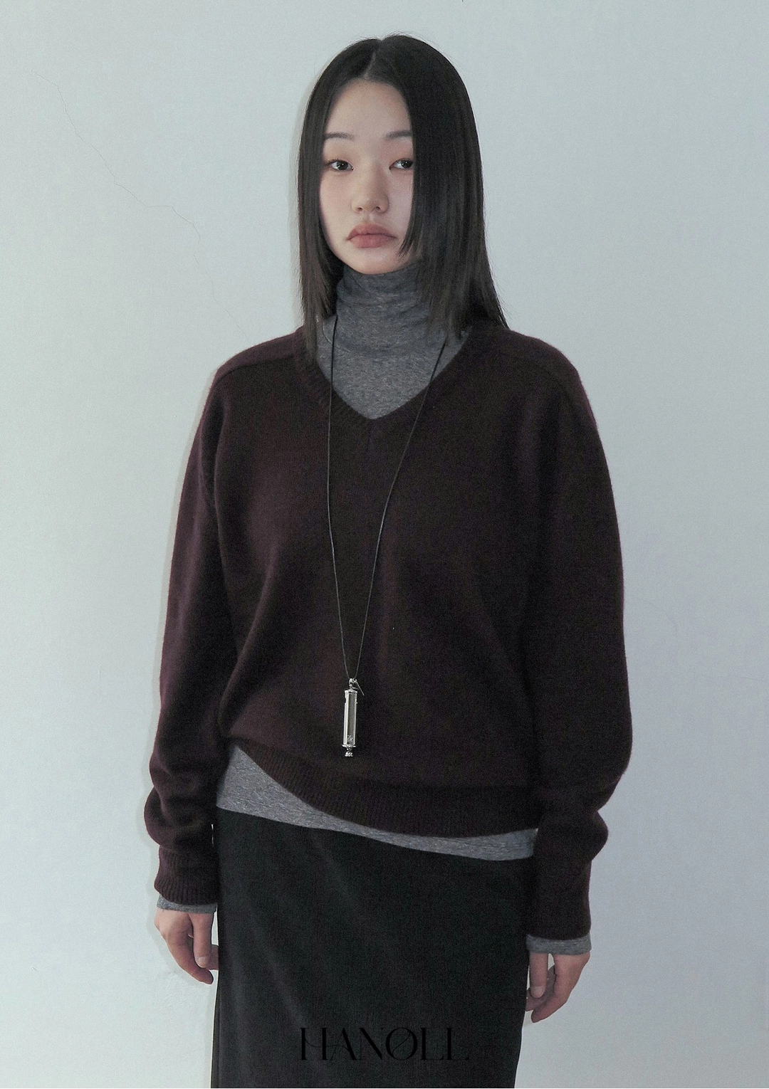 한올 Holiday Knit (Burgundy) 상품 이미지 2