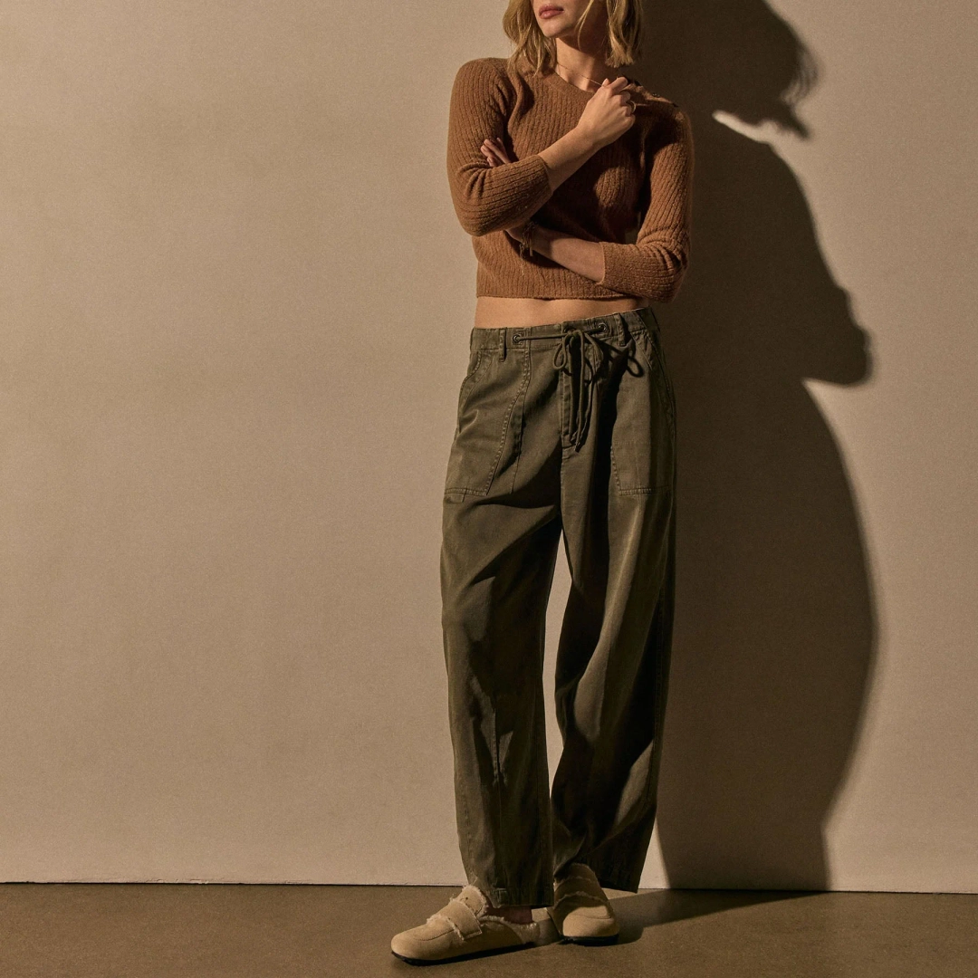 제임스펄스 Brushed Merino Cashmere Blend Top - Whiskey 상품 이미지 3