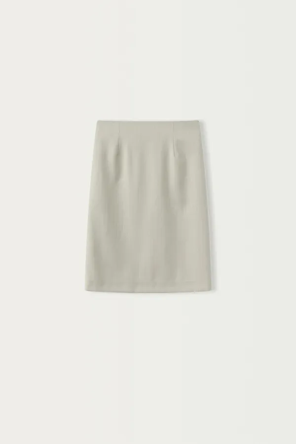 2ND / Vinci wool skirt (Mineral beige)