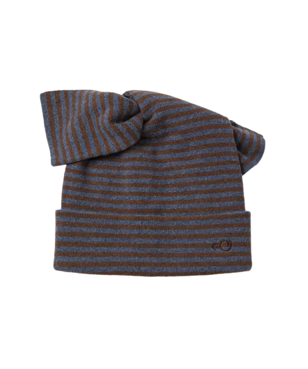 PILED LONG BEANIE [BLUE]