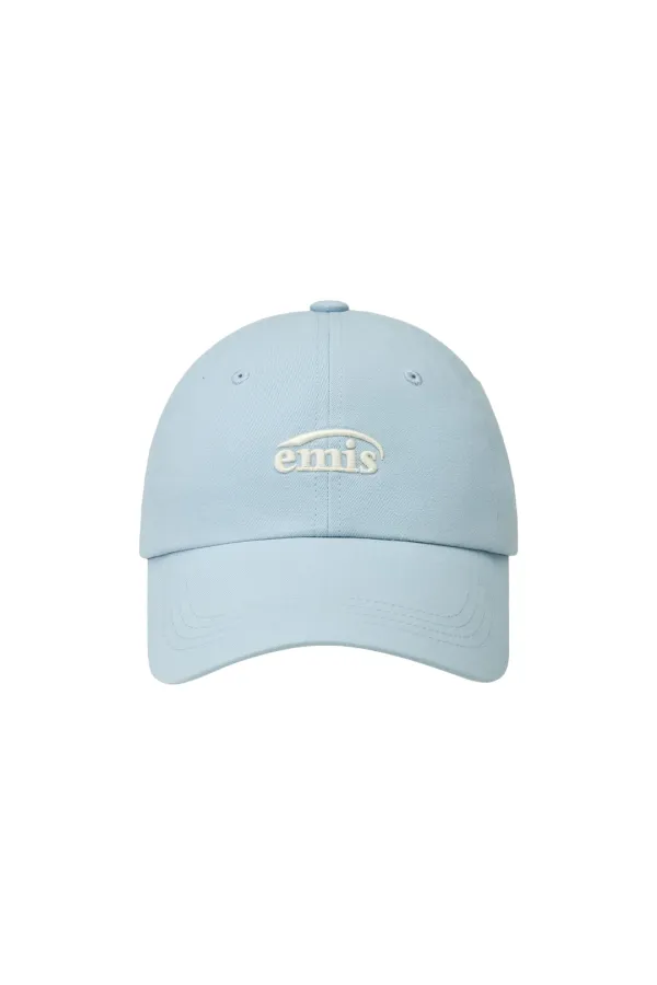 SMALL LOGO BALL CAP-PASTEL BLUE