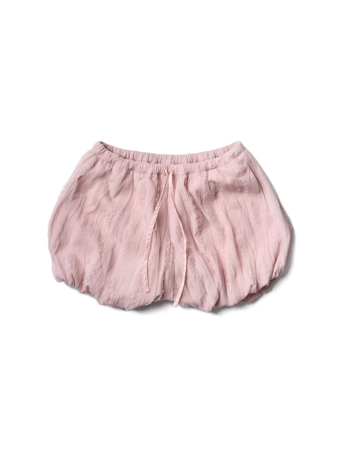 포에브 [Last Piece] Textured Balloon Shorts - Indi Pink 상품 이미지 3