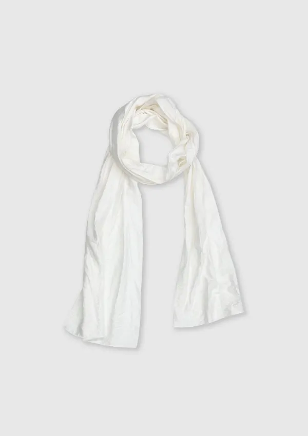 Wrinkle Scarf (White)
