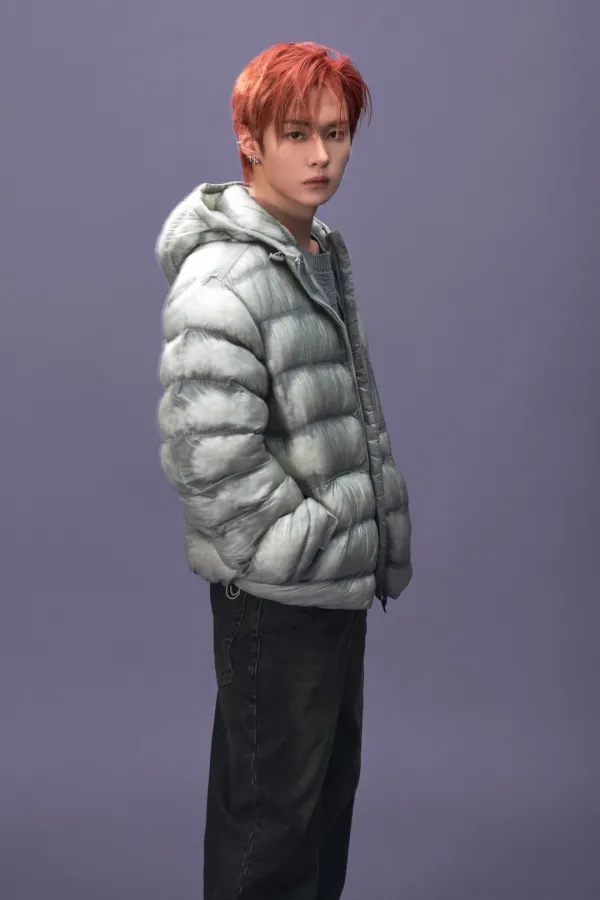 CLOUD SHELL HOODY PADDING JUMPER IN MINT