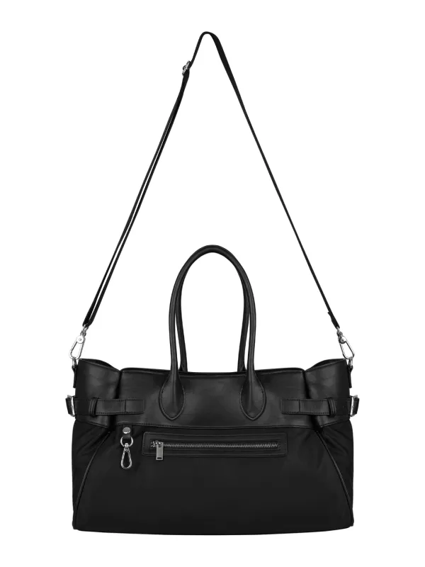 LARGE BLACK TOTE BAG