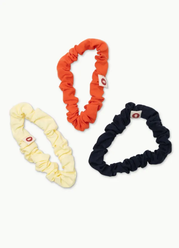 BM slim scrunchie (3set)_Navy Multi