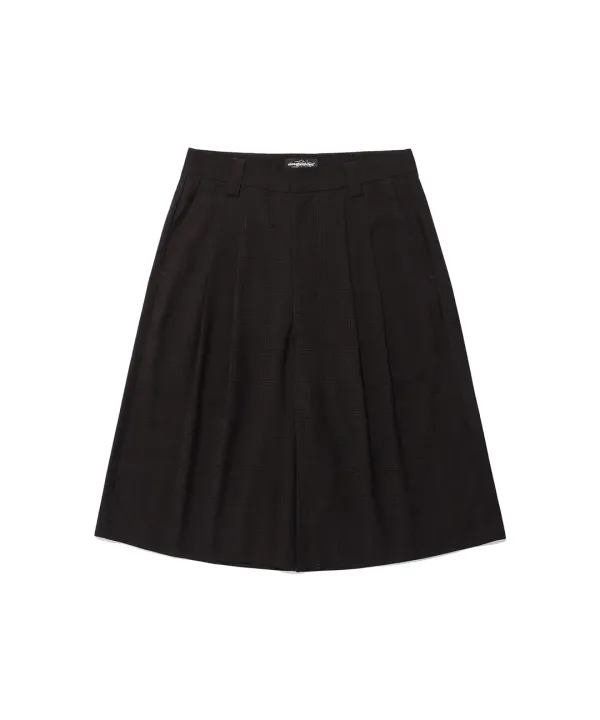 check tailored shorts[black]