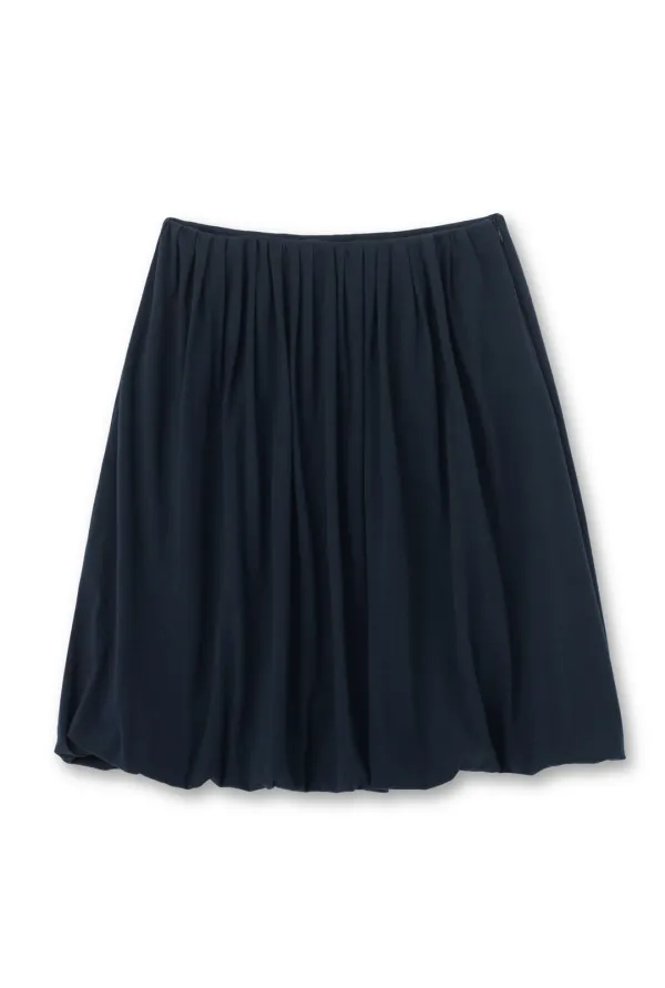 DRAPEY BALLOON SKIRT (TEAL BLUE)
