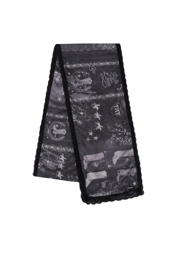 RIDE FOR LOVE LACE LONG SCARF