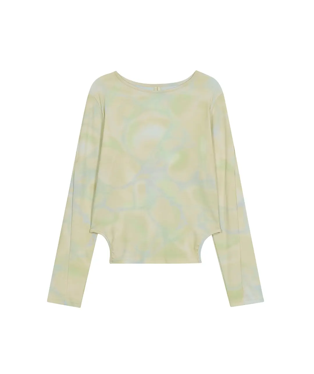 타입서비스 Marbling Cut Out T-Shirt [Yellow] 상품 이미지 3