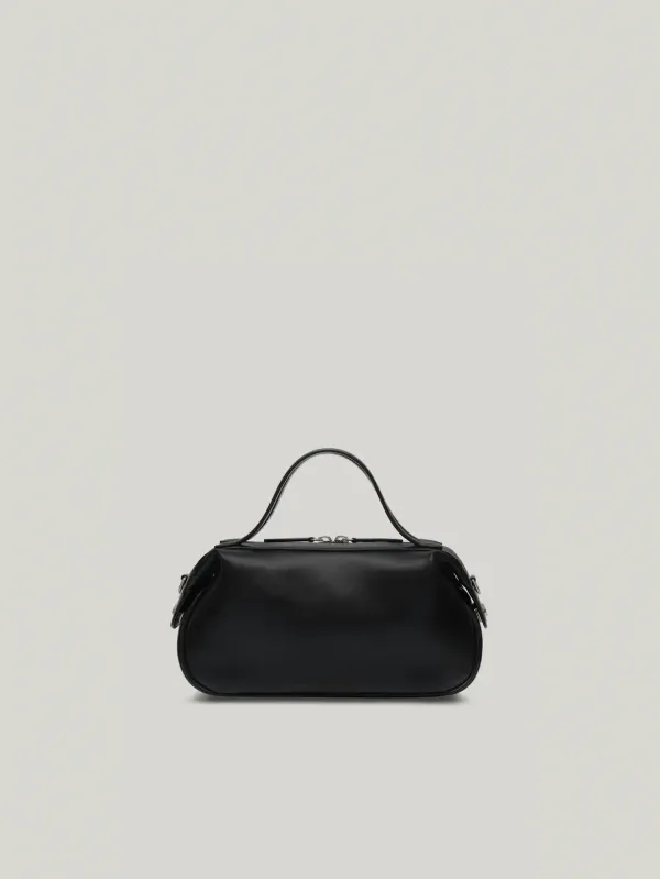 NADEL ZIP TOTE BAG (SOFT BLACK)