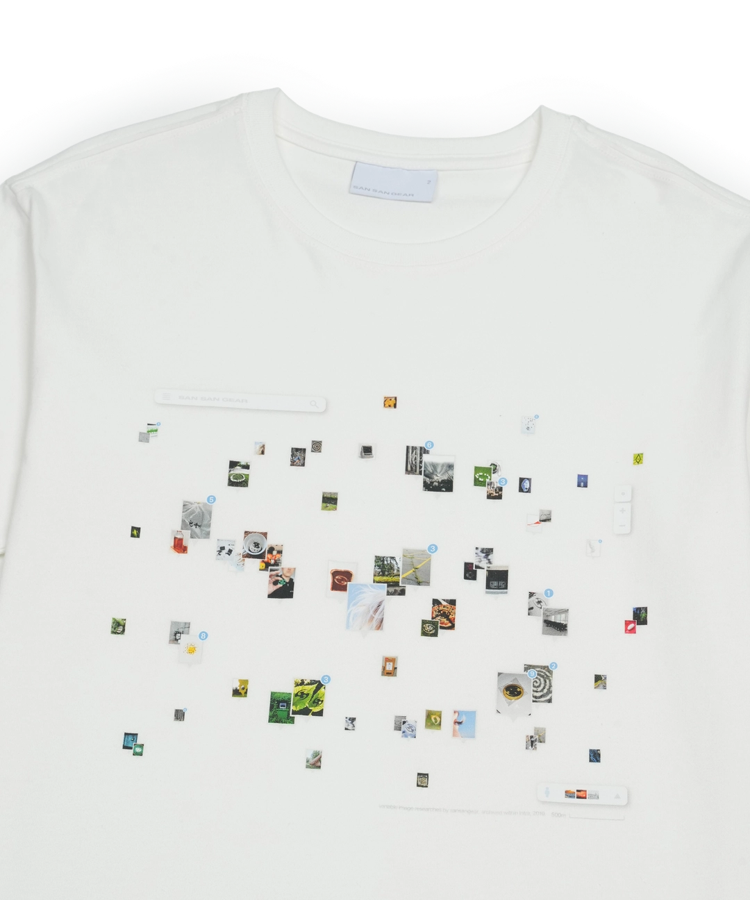 산산기어 THROWBACK T-SHIRT [WHITE] 상품 이미지 3