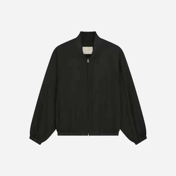 SIOT4198 시스루 링클 블루종_Black