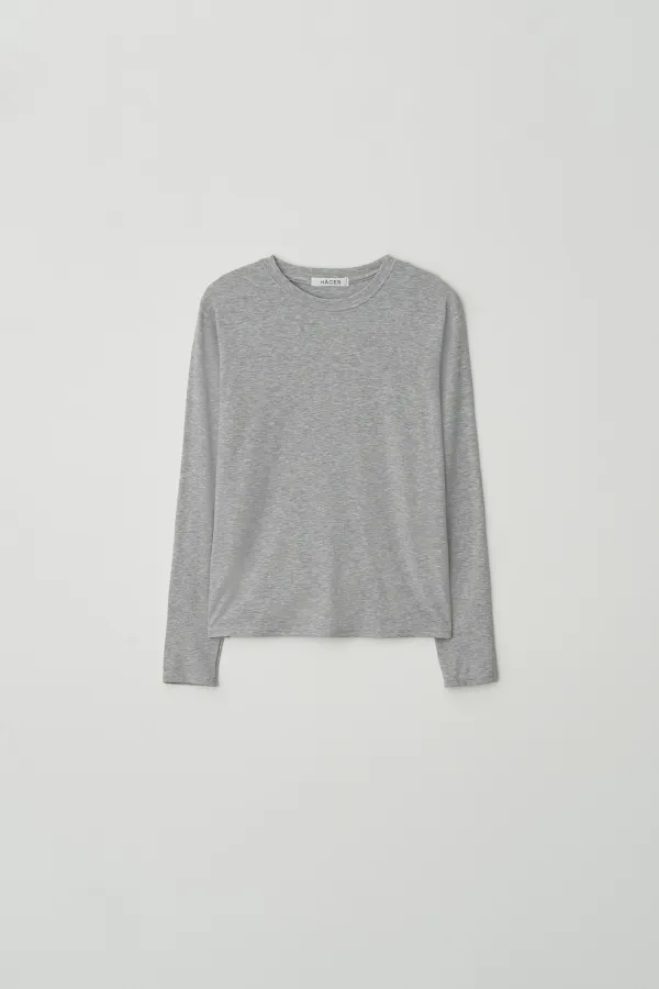 [4th] Tencel Long Sleeve Tee