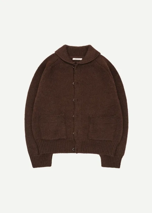 Cowichan Knit Cardigan_Brown