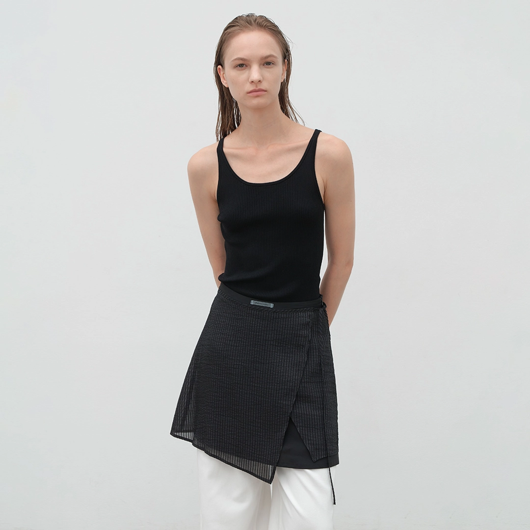 아뜰리에 나인 (SK-5016)HEIMISH LAYERED WRAP SKIRT 상품 이미지 2