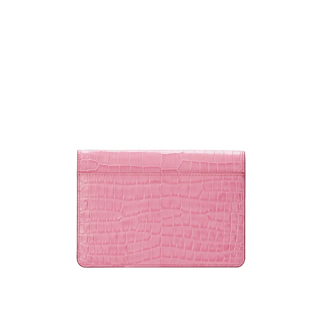 분크 [아울렛] Occam V Slim Pouch Croco (오캄 V 슬림 파우치) Candy Pink 상품 이미지 2