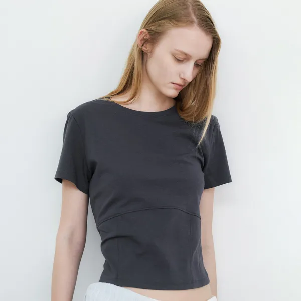 (Z-T-6811)NOVELA SLIM LINE TEE