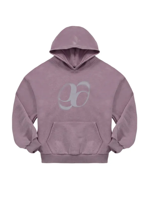 PIGMENT WASHING HOODIE / PURPLE