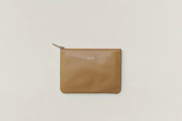 POCHETTE LISSE CAMEL