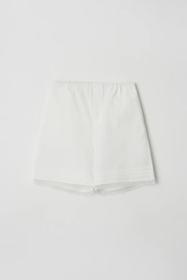 koen shorts - white