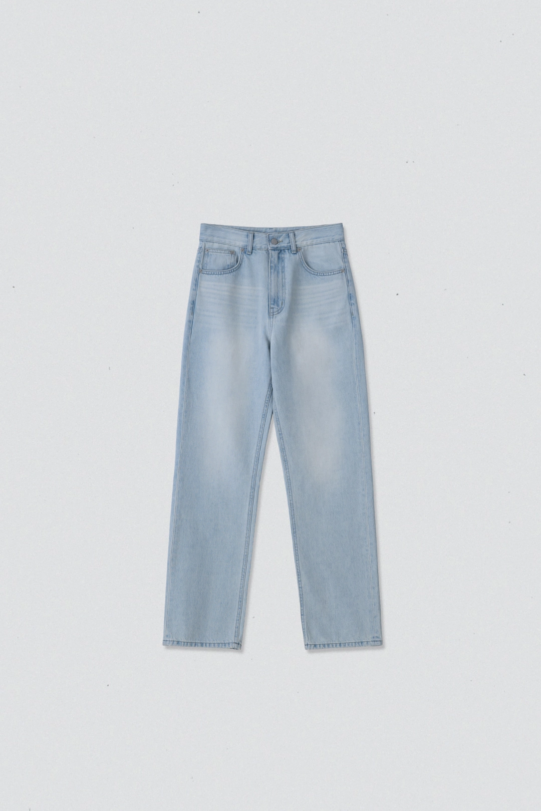 스앨더 23977_Ice blue pinch waist jeans 상품 이미지 1