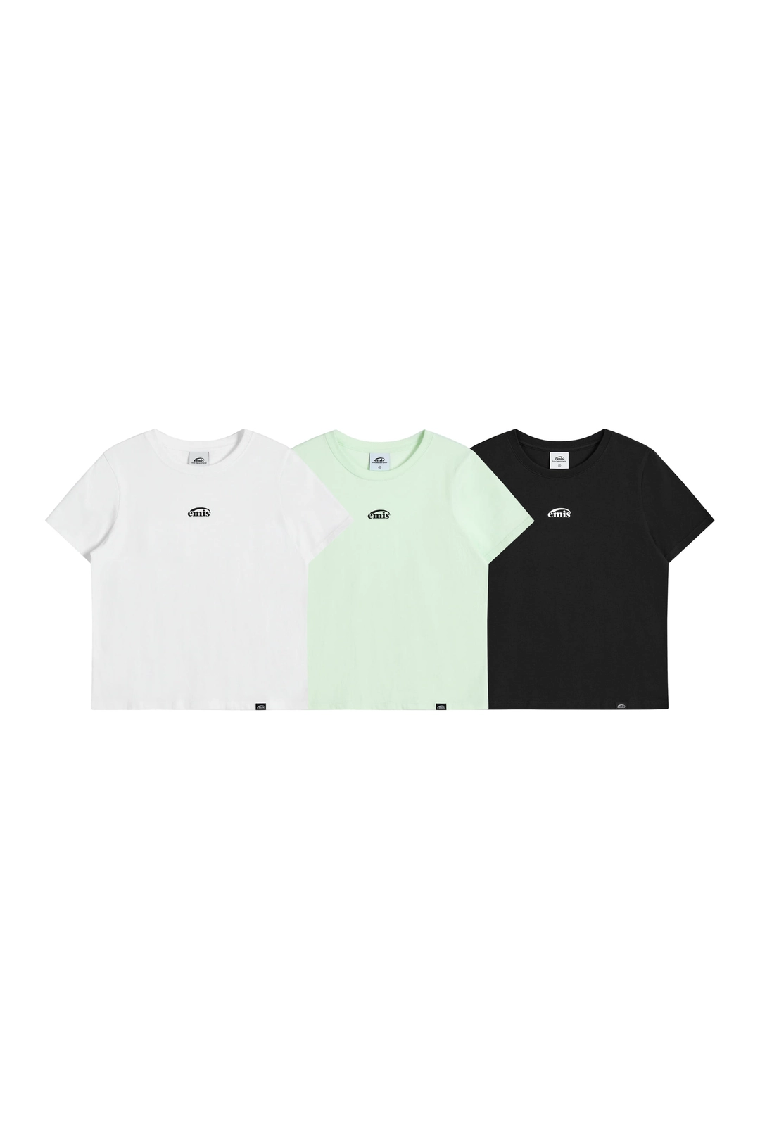 이미스 (W) 3PACK T-SHIRT SET C (WH/MN/BL) 상품 이미지 1