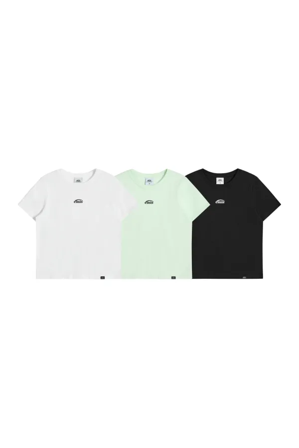(W) 3PACK T-SHIRT SET C (WH/MN/BL)