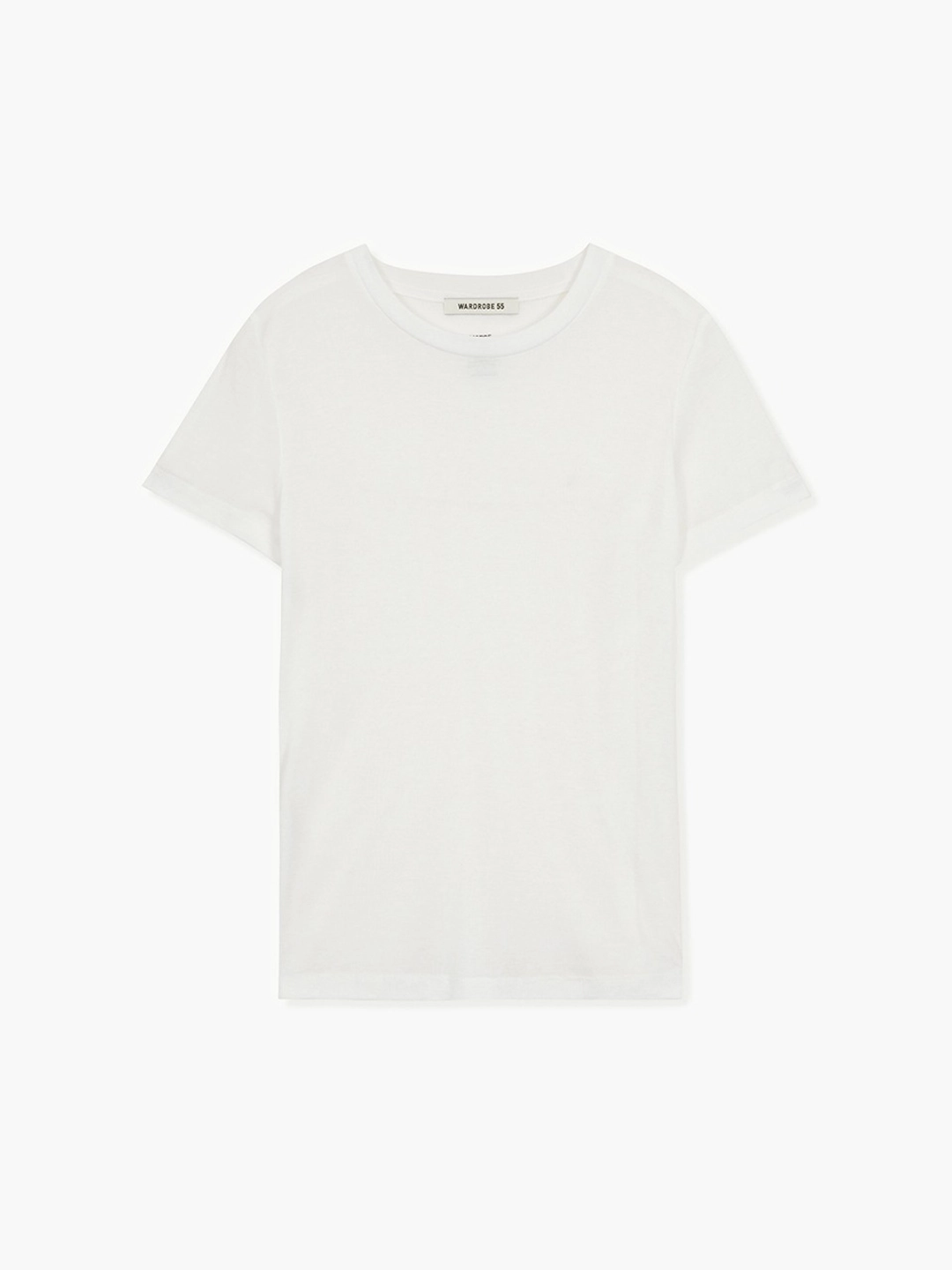 마지셔우드 BASIC SHEER T-SHIRT_white 상품 이미지 1