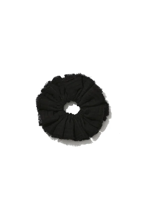WRINKLE SCRUNCH [BLACK]