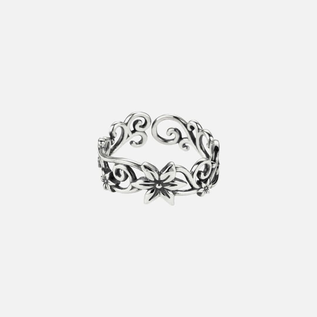엔프프 [silver925] sinuous ring-silver 상품 이미지 1