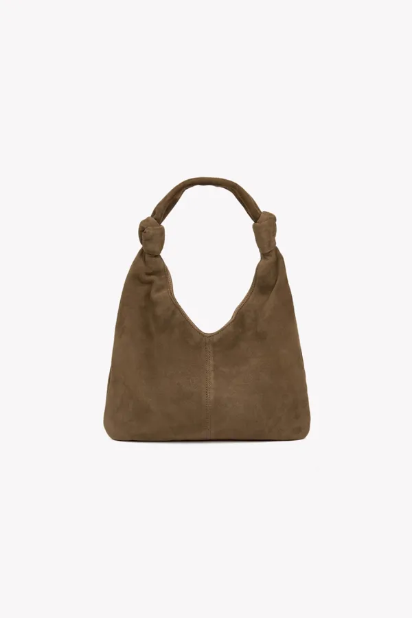 Chad Suede Shoulder Bag S (Camel)