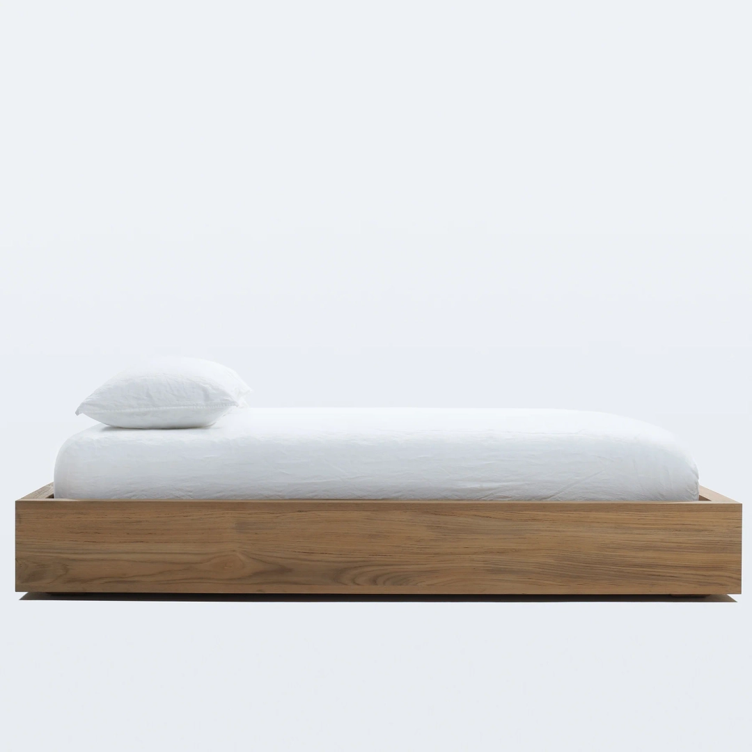 제임스펄스 Linen Fitted Sheet - White 상품 이미지 1