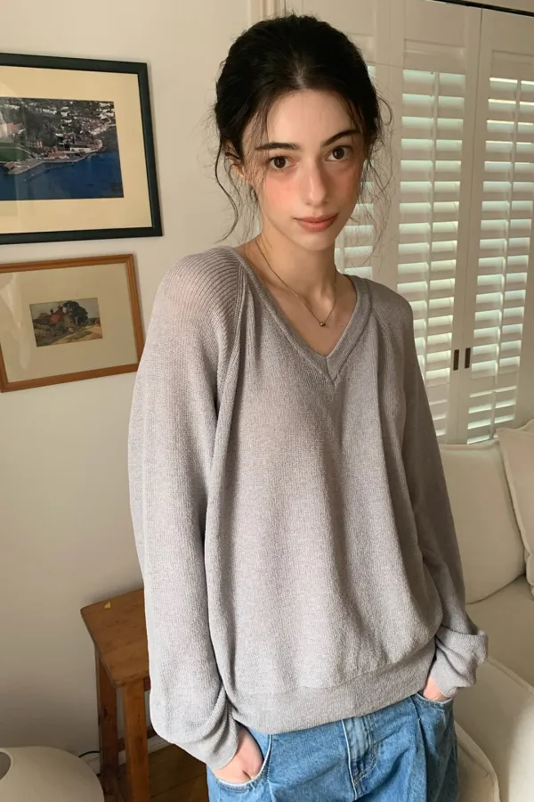 Breeze Knitsweater / Ash Grey