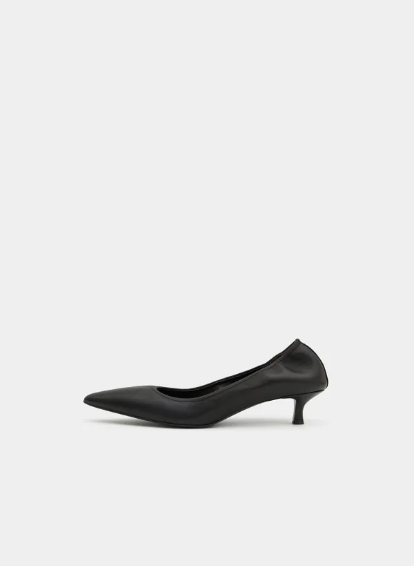 Camden leather heels