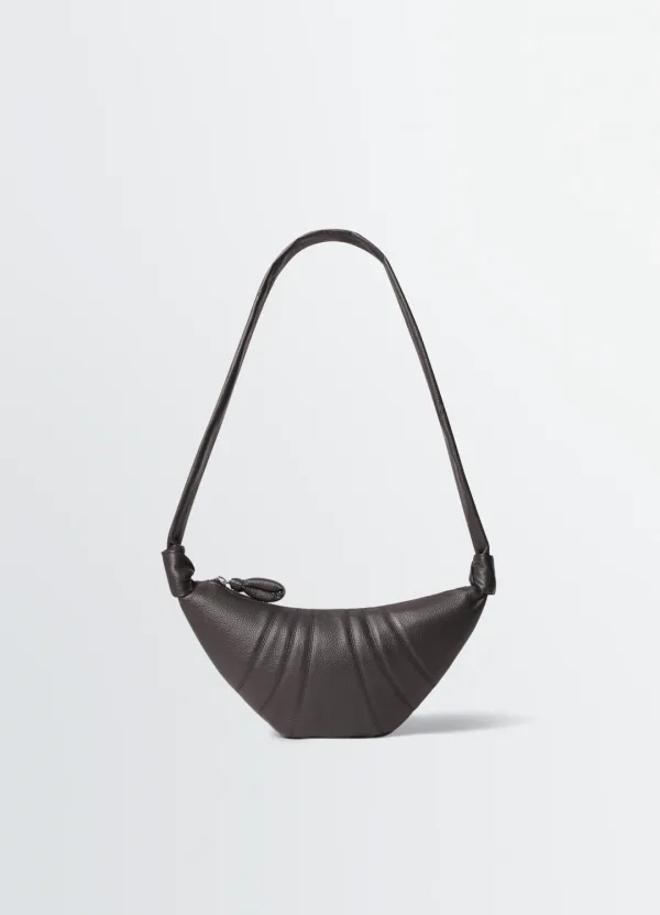 SMALL CROISSANT BAG IN LEATHER