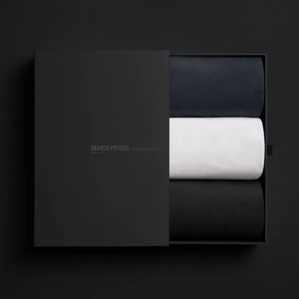 Men's Brushed Lotus Crew Gift Set - Black/Deep/White