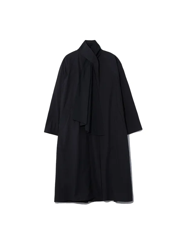 SCARF TRENCH COAT [NAVY]