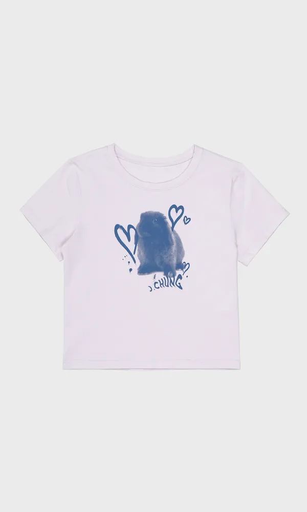 Bunny Tee_Light Pink
