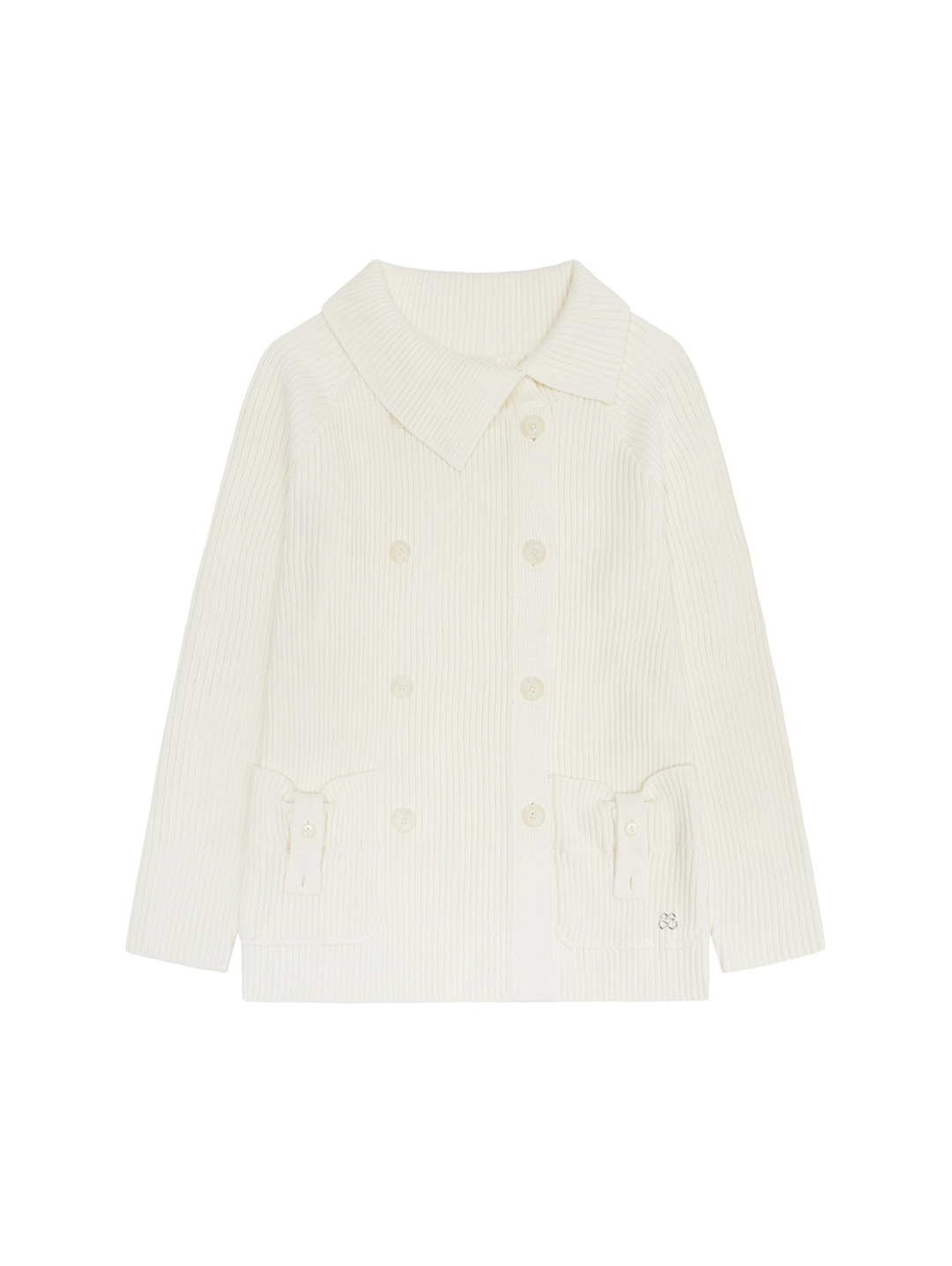 뚜오미오 [10.02 예약 발송] FOLDED COLLAR CARDIGAN [IVORY] 상품 이미지 1