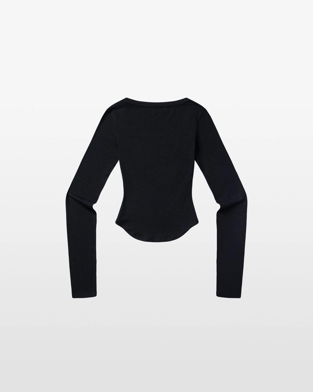 킴서울 MTEAL CURVED LONG SLEEVE (black) 상품 이미지 3
