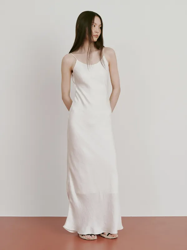 Sleeveless Maxi Dress_Cream